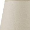 Light Brown Burlap Plain Drum Lamp Shade