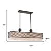 Nine Light Dimmable Chandelier With Shades