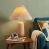 21" Beige Lighthouse Table Lamp With Empire Shade