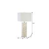 31" Clear Novelty Table Lamp With Shade