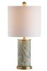 21" Gold Novelty Table Lamp With Globe Shade