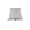 27" Clear Table Lamp With Drum Shade