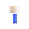 Set of Two 28" Clear Novelty Table Lamps With Globe Shades