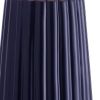 29" Navy Blue And Gold Table Lamp With Drum Shade