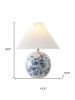 20" Clear Novelty Table Lamp With Cone Shade