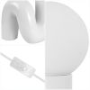 18" White Novelty Globe Lamp