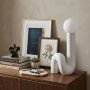 18" White Novelty Globe Lamp