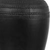 Set of Two 17" Clear Gourd Table Lamps LED With Drum Shades