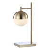 21" Gold Table Lamp LED