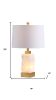 23" Gold Novelty Table Lamp LED With Globe Shade