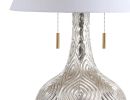 31" Gold Novelty Table Lamp LED With Globe Shade