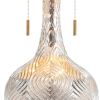 31" Gold Novelty Table Lamp LED With Globe Shade