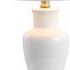 21" Gold Urn Table Lamp LED With Drum Shade