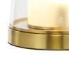 Set of Two 26" Gold Lighthouse Table Lamps With Drum Shades