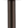 12" Antiqued Bronze Novelty USB Table Lamp With Globe Shade