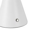 Set of Two 12" Clear Lighthouse USB Table Lamps