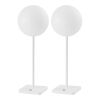 Set of Two 18" White USB Table Lamps LED