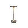11" Silver Round Table Lamp