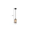 Ash Gray Crystal and Metal Mercury Glass Flush Chandelier With Gold Shades