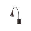 30" Rust Metal Spotlight Wall Sconce