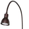 30" Rust Metal Spotlight Wall Sconce