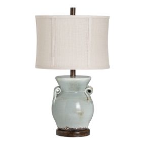 Set of 2 24.75"H Ceramic Table Lamp With Shade