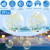 Outdoor Solar Pool Light Balls 2 Pack With Remote