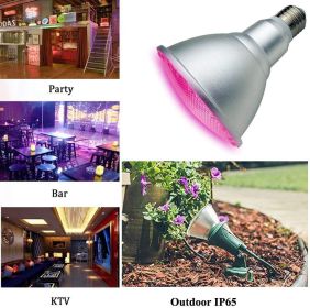 10W PAR30 Outdoor RGB LED Color Changing Spotlight E26 E27 With Remote