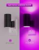 LED Purple Night Light, Purple Lights, Night Lights Plug into Wall with Light Sensor