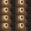 8 Pack Plug In LED Night Lights With Dusk To Dawn Sensor Warm White