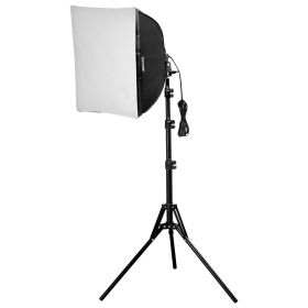 Softbox Lighting Kit, 16" x 16", Professional Softbox with 45W LED Bulbs, 3000-6500K Adjustable Color Temperature, Tripod Stand