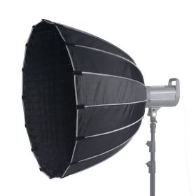 Parabolic Softbox, 33 in / 850 mm, Quick Release and Quick Fold, Lightweight and Portable, Universal Bowens Mount, 4 Lighting Effects