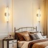 19.7 Inch Gold K9 Crystal Wall Sconces Set of Two