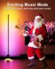 Smart RGB LED Corner Floor Lamp,Bright Tall Standing Lamps with APP and Remote,Modern Floor Lamp with Music Sync and 16 Million Colors