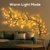 Enchanted Willow Vine Lights for Home Decor with 160LEDs, 8.2FT Voice-Activated Wall Decoration Light