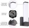 Dimmable Wall Lights for Bedroom Modern Black Indoor LED Hallway Sconces Corner Light 12" Inch Height 12W 4000K Bedside Stair Sconces Wall Lighting La