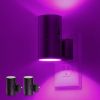 LED Purple Night Light, Purple Lights, Night Lights Plug into Wall with Light Sensor
