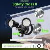 LED Security Lights Motion Sensor, 25W 2000LM Flood Lights Outdoor Motion Sensor with Remote