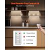 5 Pack LED Motion Sensor Under Cabinet Lights With Remote