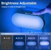 Blue Plug In LED Night Light 4 Pack With Light Sensor