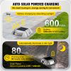 Driveway Lights 24-Pack Solar Driveway Lights Bright White with Screw Solar Deck Lights Outdoor Waterproof Wireless Dock Lights 6 LEDs for Path Warnin
