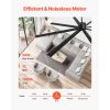 96 In Ceiling Fan without Light, 6-Speed Remote Control, Aluminum 8-Blade, Reversible DC Motor