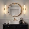 19.7 Inch Gold K9 Crystal Wall Sconces Set of Two