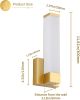 12 Inch Gold Modern LED Wall Sconce 12W 4000K