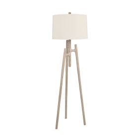 63"H Resin Floor Lamp With Shade