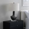 29"H Ceramic & Crystal Table Lamp With Shade