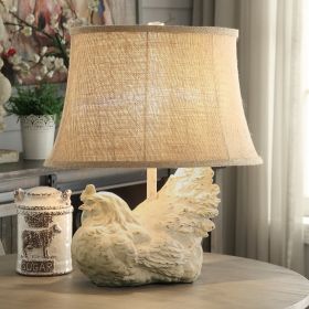 Set of 2 Rooster Table Lamp
