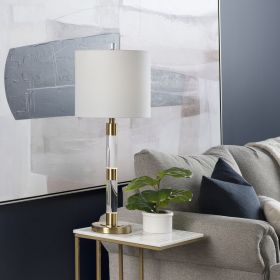 33"H Winslet Table Lamp with Nightlight