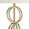 63.25" Metal Floor Lamp with Linen Shade
