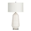 33.25"H Sherie Table Lamp with White Shade